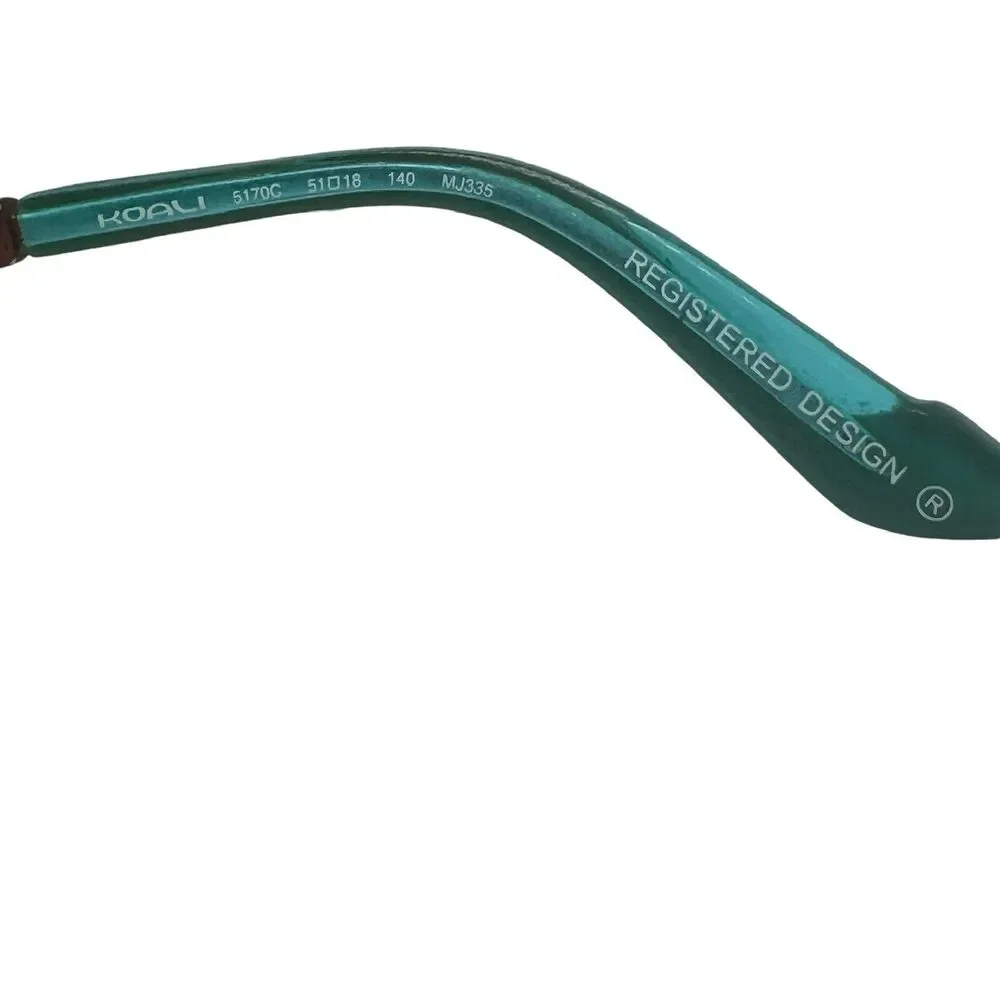 Morel Koali MJ335 Woven Metal Teal Frames Only 51703C France